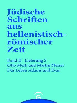 cover image of Das Leben Adams und Evas
